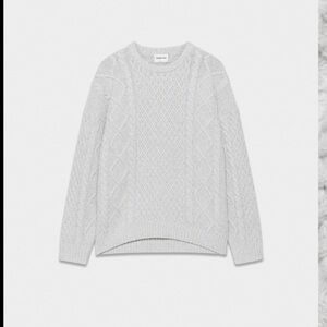 Aritzia Sunday Best Peggy sweater Heather Chrome